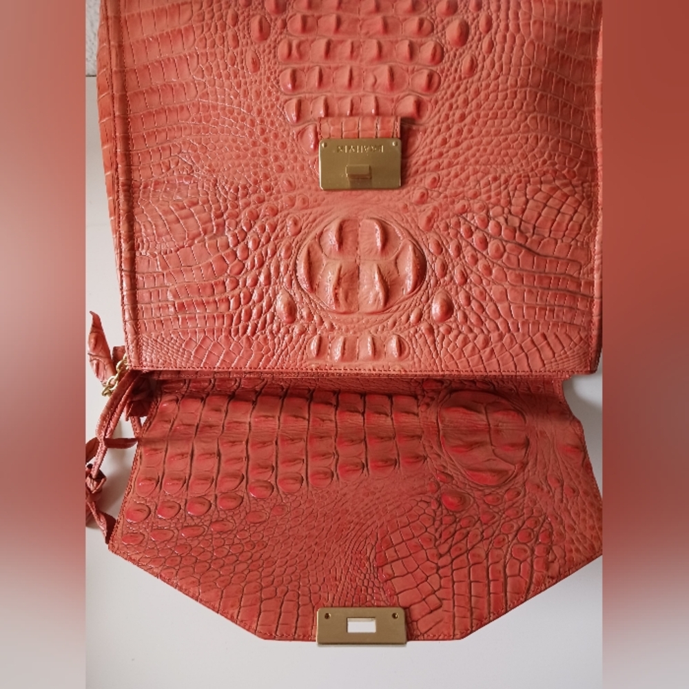 Brahmin Satchel Bag, Tulle - Picture 14 of 16